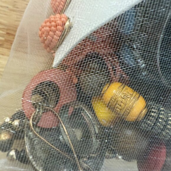 Boho Beaded Jewelry Mystery Lot W/ Bracelets Earrings & Cuffs Earthy Fall Color - Picture 3 of 10